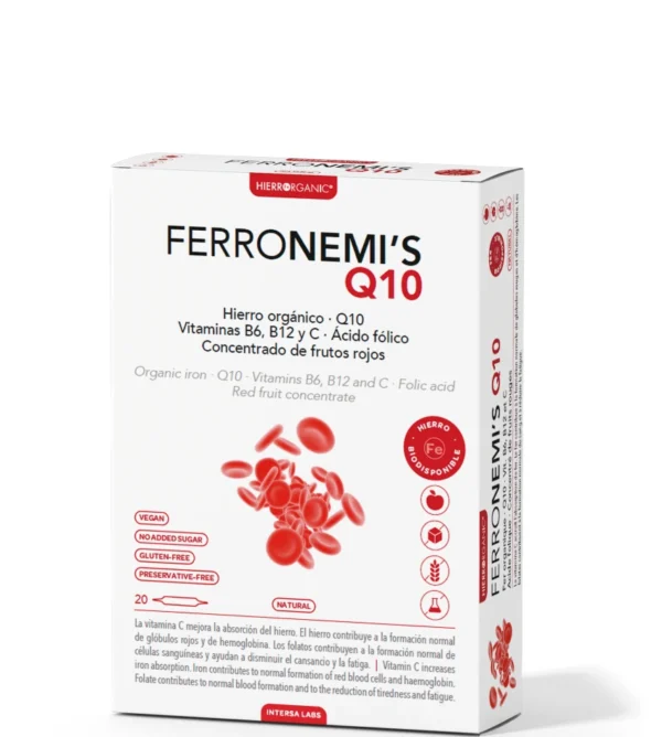 FERRONEMI‘S su kofermentu Q 10. Maisto papildas