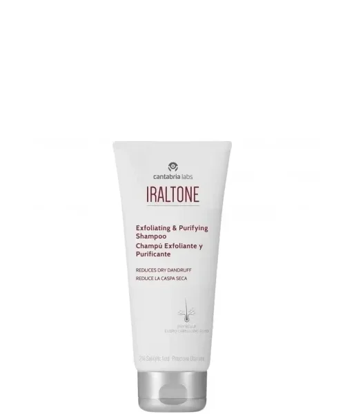 IRALTONE EKSFOLIUOJANTIS IR VALANTIS ŠAMPŪNAS