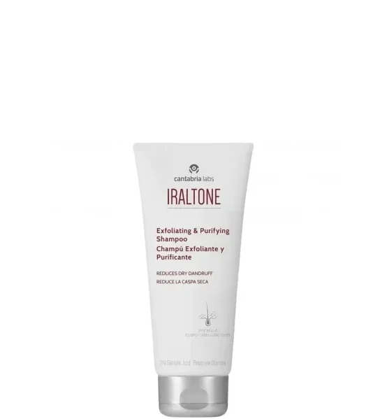 IRALTONE EKSFOLIUOJANTIS IR VALANTIS ŠAMPŪNAS